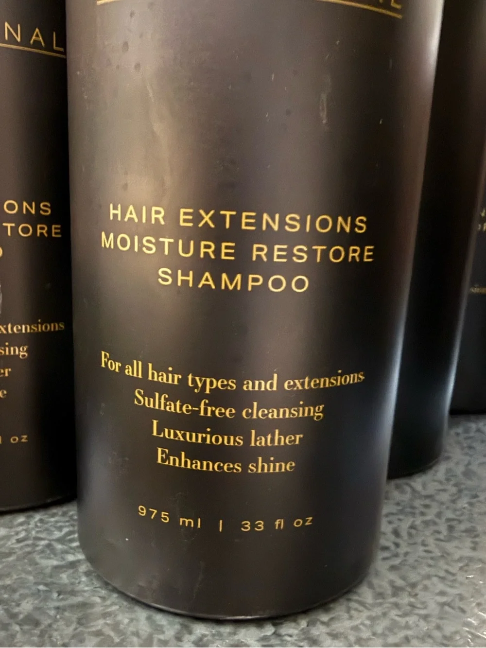 BELLAMI Professional Moisture Restore Shampoo. For All Hair Types &Extensions